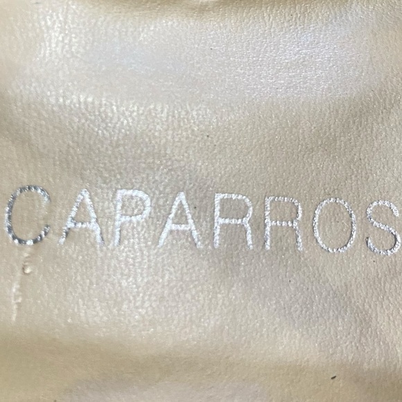 Caparros Paulette black leather sole ankle strap shoes 2.5 inch heel size 10 - Picture 12 of 13